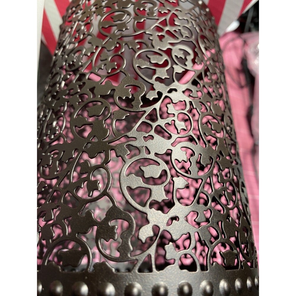 Pink Zebra Ivy Shade for Simmering Light Base - SHADE ONLY - Picture 3 of 3